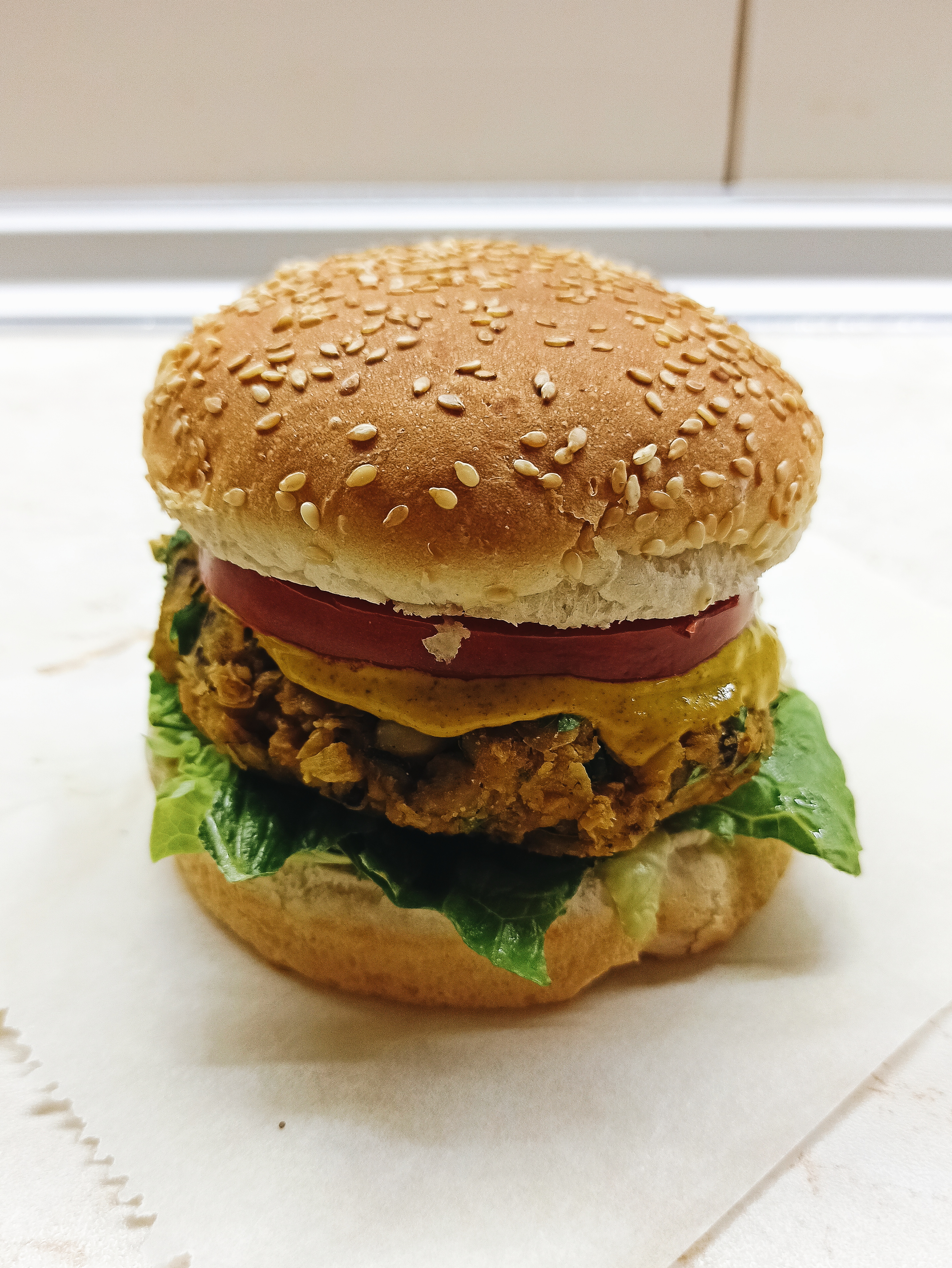 vegan burger