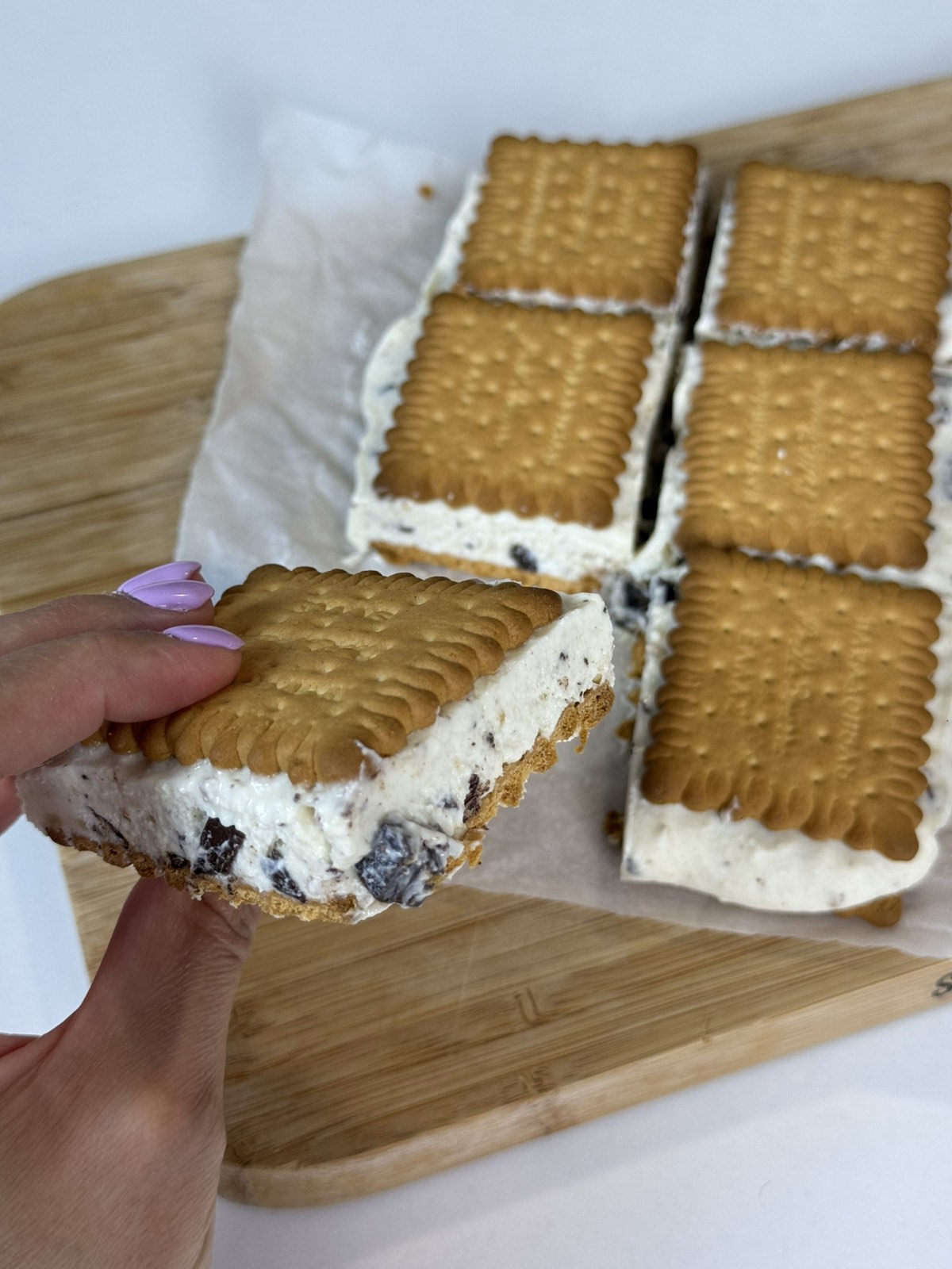 ice cream, ice cream sandwich, healthy recipes, easy recipes, nutrition, nutritionhome, nutrition home, nutritionist, dietitian, διαιτολόγος, διατροφολόγος, παγωτό, υγιεινό παγωτό, High protein, εύκολες συνταγές, γρήγορες συνταγές, παγωτό σάντουιτς