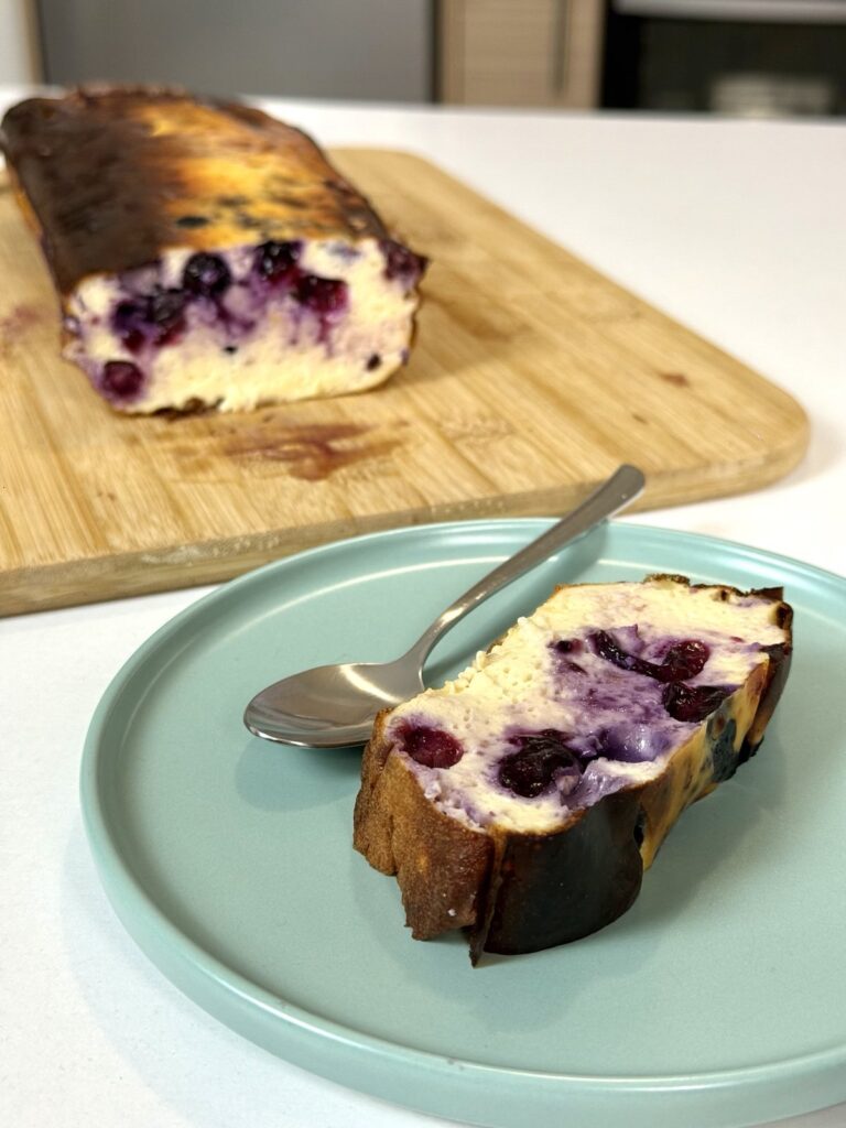 Βάσκικο cheesecake με γιαούρτι και μύρτιλλα | Nutrition Home