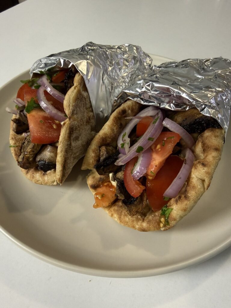 “Γύρος” Μανιταριών σε πιτούλες | Nutrition Home