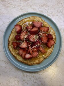 nutrition, nutritionhome, nutrition home, nutritionist, dietitian, nutritionist, quackerόπιτα, κουακερόπιτα, κουακερόπιτα με μέλι και φράουλες, πρωινό, ιδέες για πρωινό, breakfast ideas