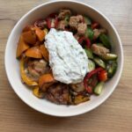 διαιτολόγος, διατροφολόγος, δίαιτα, υγεία, nutritionist, dietitian, healthy recipes, easy recipes, weight loss, chicken recipe, high protein recipe, εύκολη συνταγή, συνταγή με κοτόπουλο, κοτόπουλο με γλυκοπατάτες, πρωτεϊνική συνταγή